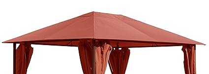 QUICK STAR Ersatzdach für Garten Pavillon 3x4m Terra Antik Pavillondach Ersatzbezug