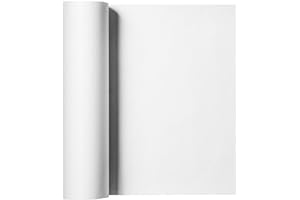 Siser EasyWeed Heat Transfer Vinyl HTV for T-Shirts 12 Inches by 3 Feet Roll (White)