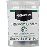 Amazon Basics Dissolvable Bathroom Cleaner Refill Vial - 3 Pacs