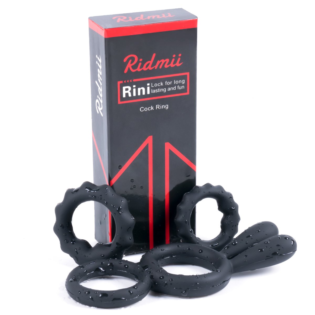 Penisringe aus Silikon Sexspielzeug für Männer Cockringe zur Potenzsteigerung