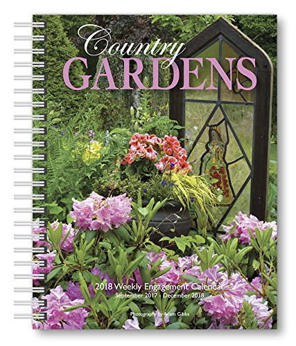 Country Gardens 2018 6 x 7.75 Inch Weekly Engagement Calendar by Wyman Calendars by 