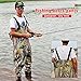 Sougayilang Boot-Foot Chest Waders Waterproof Fishing Hunting Boot Waders (#10.5)