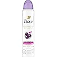 Dove Advanced Care Antiperspirant Dry Spray, for 72H Sweat & Odour Protection, Acai Berry & Lotus Flower Scent, 107 g