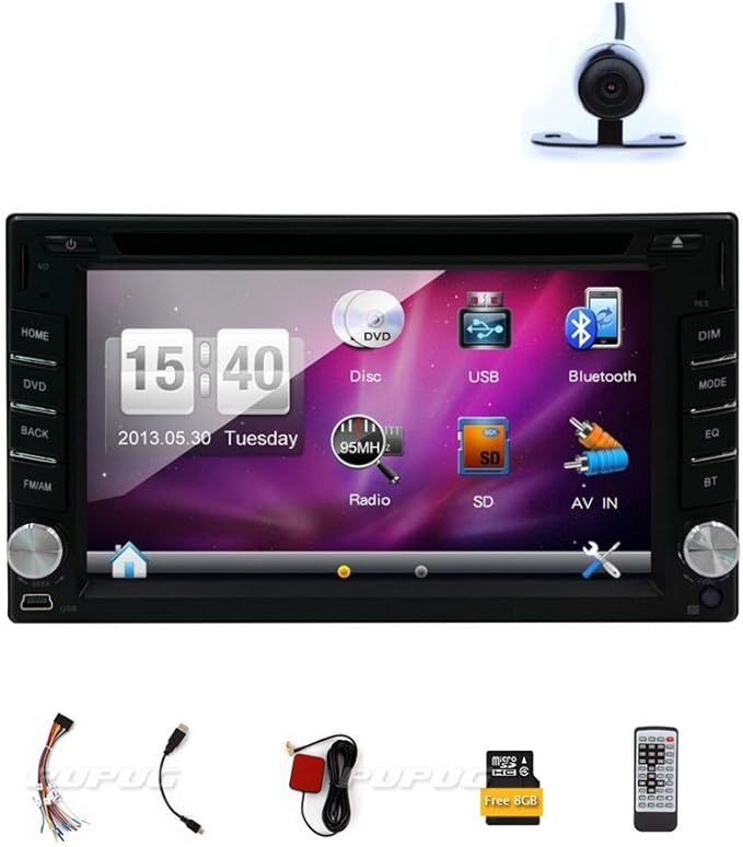 EinCar Double Din Car Stereo GPS Navigation 2 Din Car Amazon.co.uk