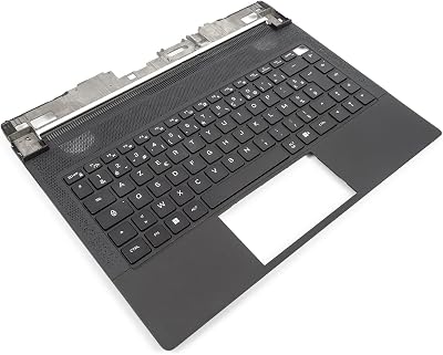 Dell Alienware X14 R1 Palmrest Keyboard French RGB Backlit VF3P4 (Renewed)