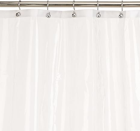 Carnation Home Fashions 10 Gauge Peva 54 By 78 Inch Shower Curtain