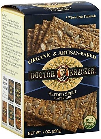 Doctor Kracker Organic Flatbread Seeded Spelt -- 7 oz by Doctor Kracker