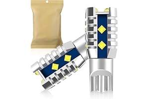 APMAT 912 921 LED Bulbs for Backup Reverse Light Bulbs, 921 LED Bulb W16W 906 904 902 6000K White Replacement Lamps, High Power XDB 12-SMD Chipsets (Pack of 2)