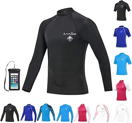 rash guard swim top