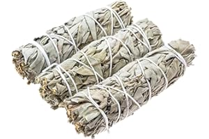 California White Sage Smudge Sticks 4 Inches Long - Out U Go (3)