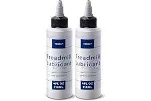 TENEE 8 Ounces Treadmill Lubricant, 100% Silicone Treadmill Belt Lubricant (Non-Toxic and Odorless), Treadmill Oil Belt Lubricant with an Easy-to-Apply Applicator Tube, Suitable for Most Treadmill Brands