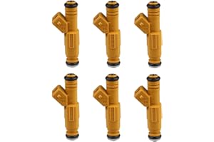 JDMON Fuel Injectors Compatible with Jeep Cherokee XJ 1989-1998 Grand Cherokee1993-1998 Wrangler 1991-1998 Comanche 1987-1992 4.0L 0280155710 0280155700