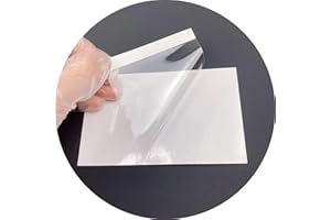SCIENFOCUS LAB PCR Plate Sealing Film - for 96-Well PCR Plates, 130 x 80mm(Pack of 100 Sheet)