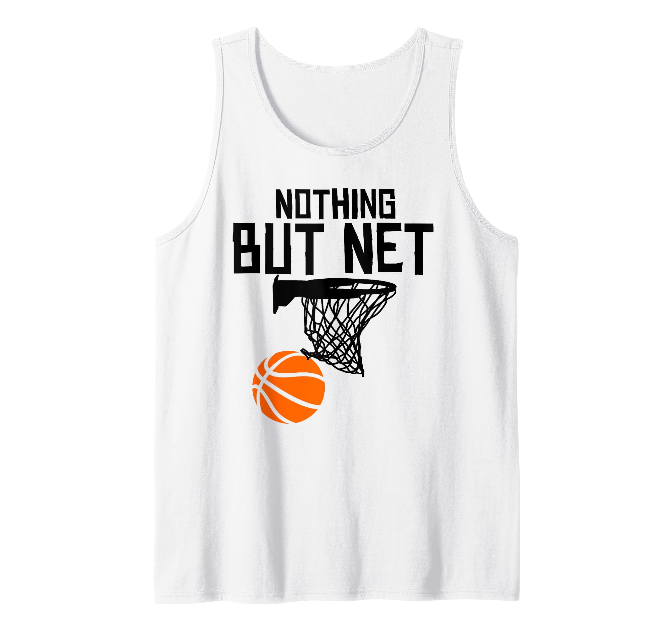 Nothing But Net Basketball Tank Top