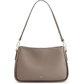 Kattee Shoulder Purse for Women, Medium Leather Crossbody Bag Trendy, Hanbags Purses, Small Hobo Bags with 2 Removable Straps