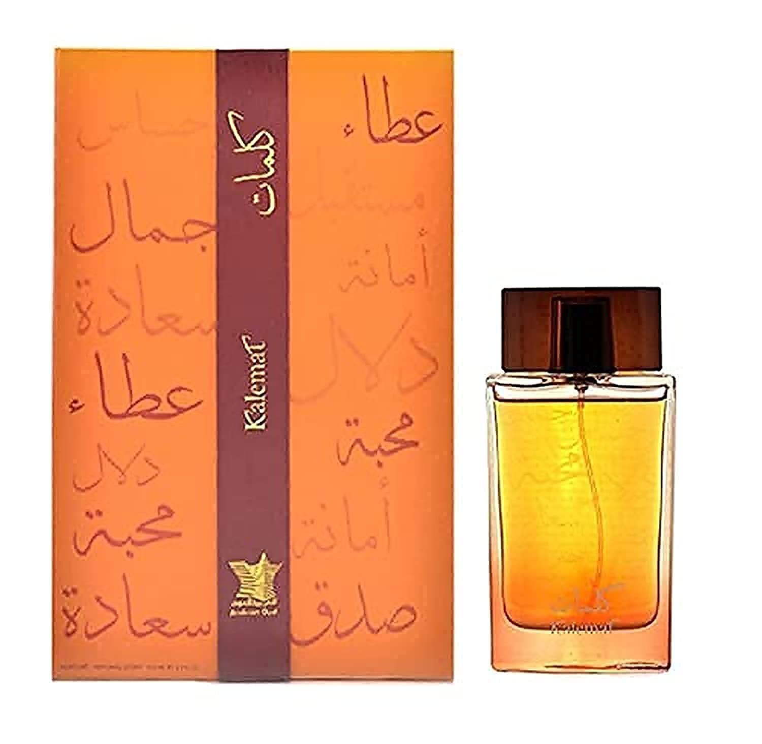 Arabian Oud perfume | Kalemat (100ml 3.4oz) Unisex Fragrance For Him and Frargrance For Her, Luxury Fragrance, Eau de Parfum Spray EDP with Musk, Sandalwood, Amber and Woody Notes.