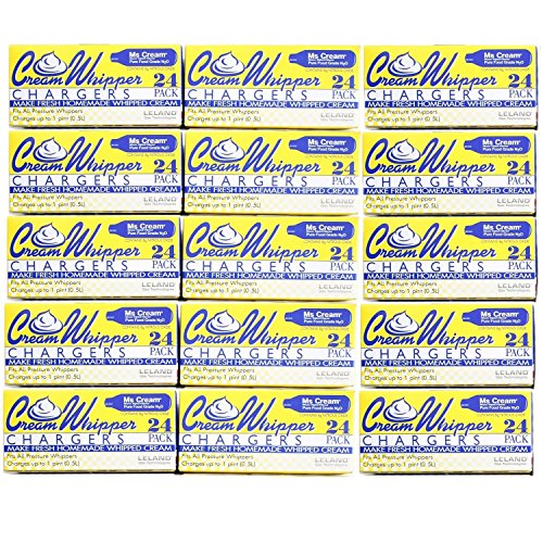 Ms Cream N2O 8 gram Cream Whippers 360 Count