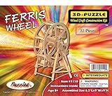 3-D Wooden Puzzle - Ferris Wheel -Affordable Gift for your Little One! Item #DCHI-WPZ-P033