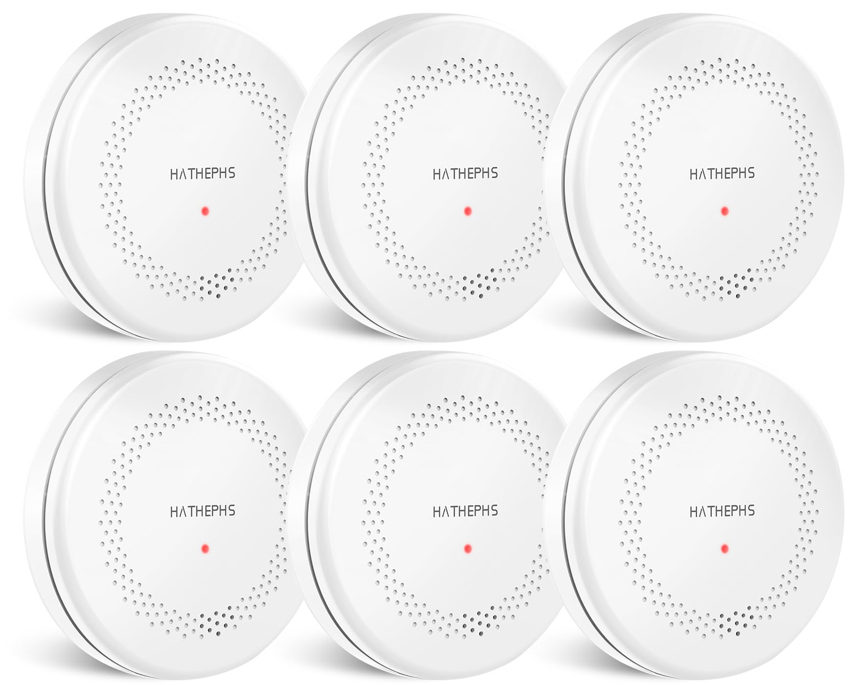 6 Pack Combination Smoke and Carbon Monoxide