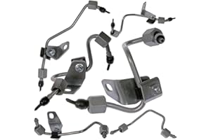 Marsflex Fuel Injector Supply Line Set of 6 for Dodge Ram 2500 2003-2009/ Dodge Ram 3500 2003-2009 5.9L Cummins Diesel OE Number: 5086871AA, 5086872AB, 5086873AB, 5086874AB, 5086875AB, 5086876AD