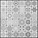 DaveandAthena 36 Pack Mandala Stencils Template Set Mandala Dot Painting Templates Stencils for DIY Painting Art Projects
