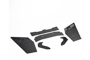 MOSHNOLY Carbon Fiber Tail Rear Wing for Arrma 6S 1/7 Limitless,3 MM Thick Carbon Rear Spoiler Upgrades Replace Parts for RC Vehicle Scale Accessories ARA320525(1:7 6S Limitless-Big Size Style)