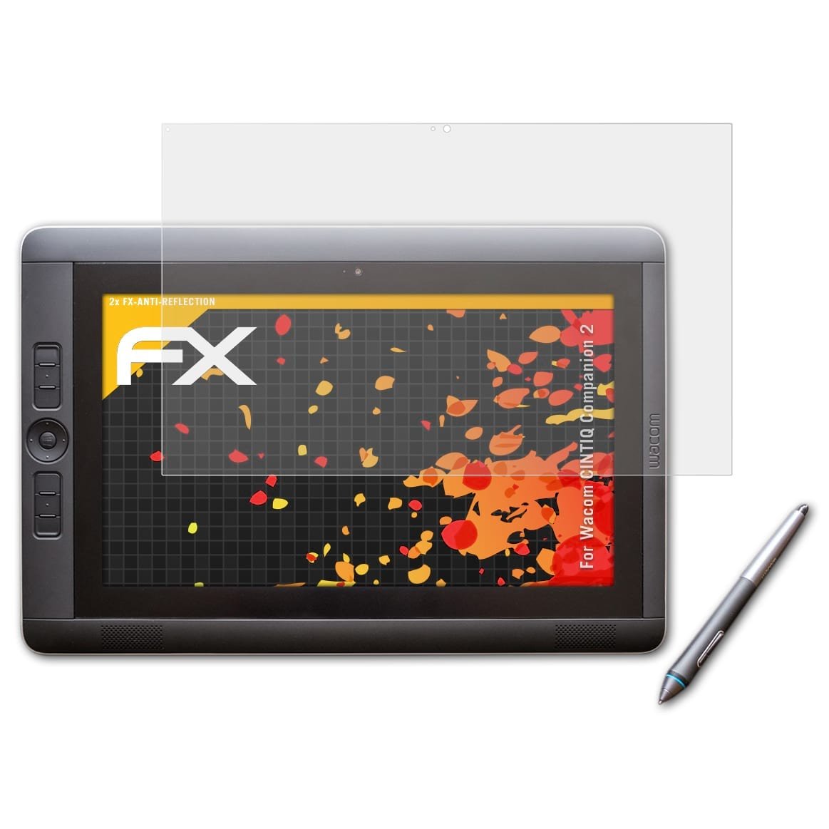 atFoliX Screen Protector compatible with CINTIQ Companion 2