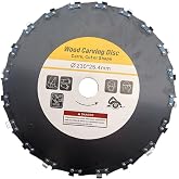 Dynam Bovine Chainsaw Brush Cutter Blade, 9in x 20 Teeth,Fits Most Straight Shaft Trimmers