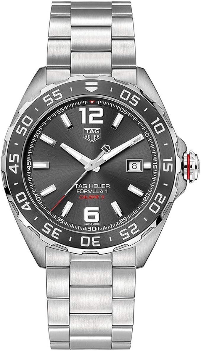 tag heuer formula 1 calibre 5 black titanium automatic