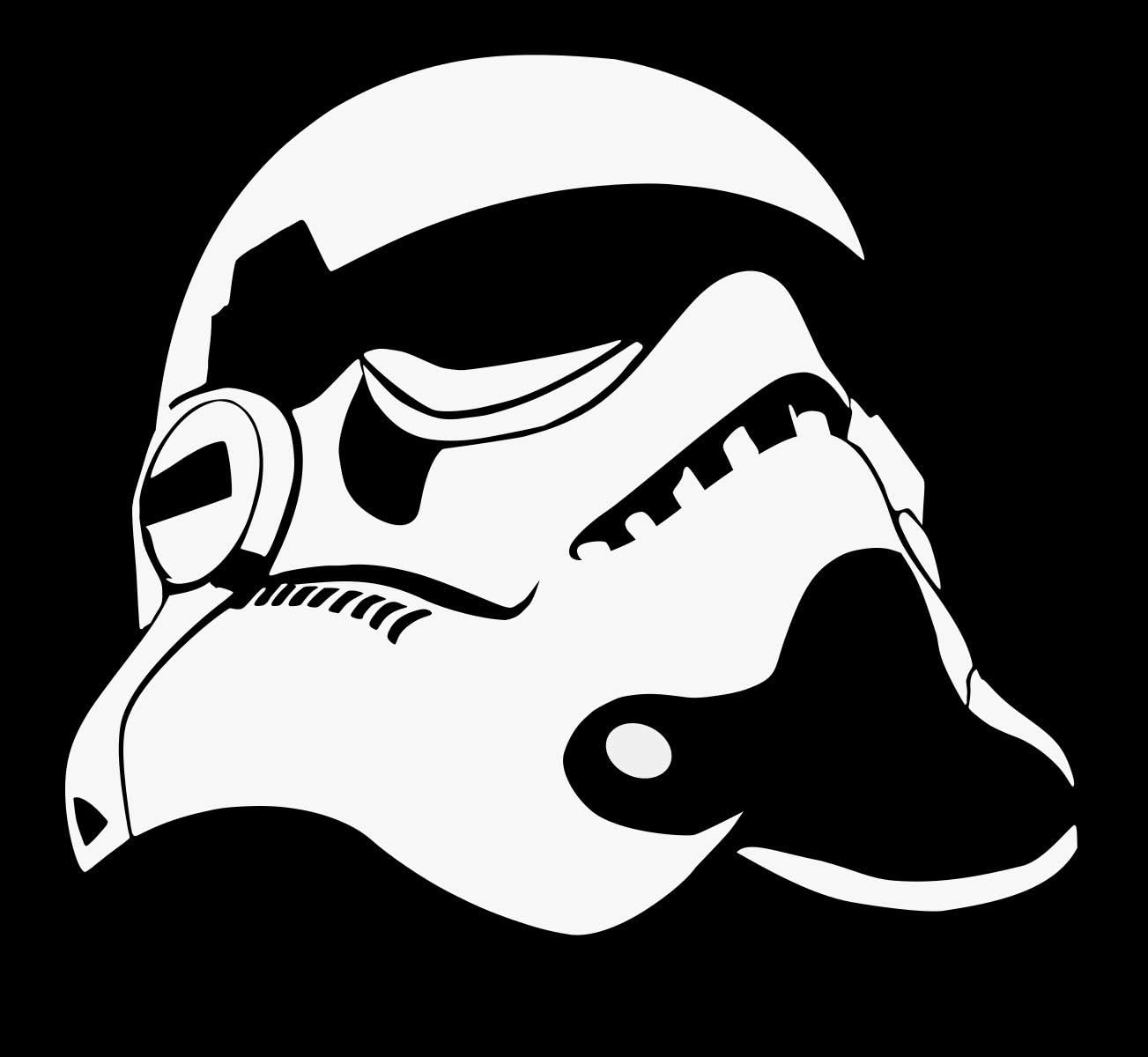 UR Impressions RF Stormtrooper Helmet Decal Vinyl Sticker Graphics for