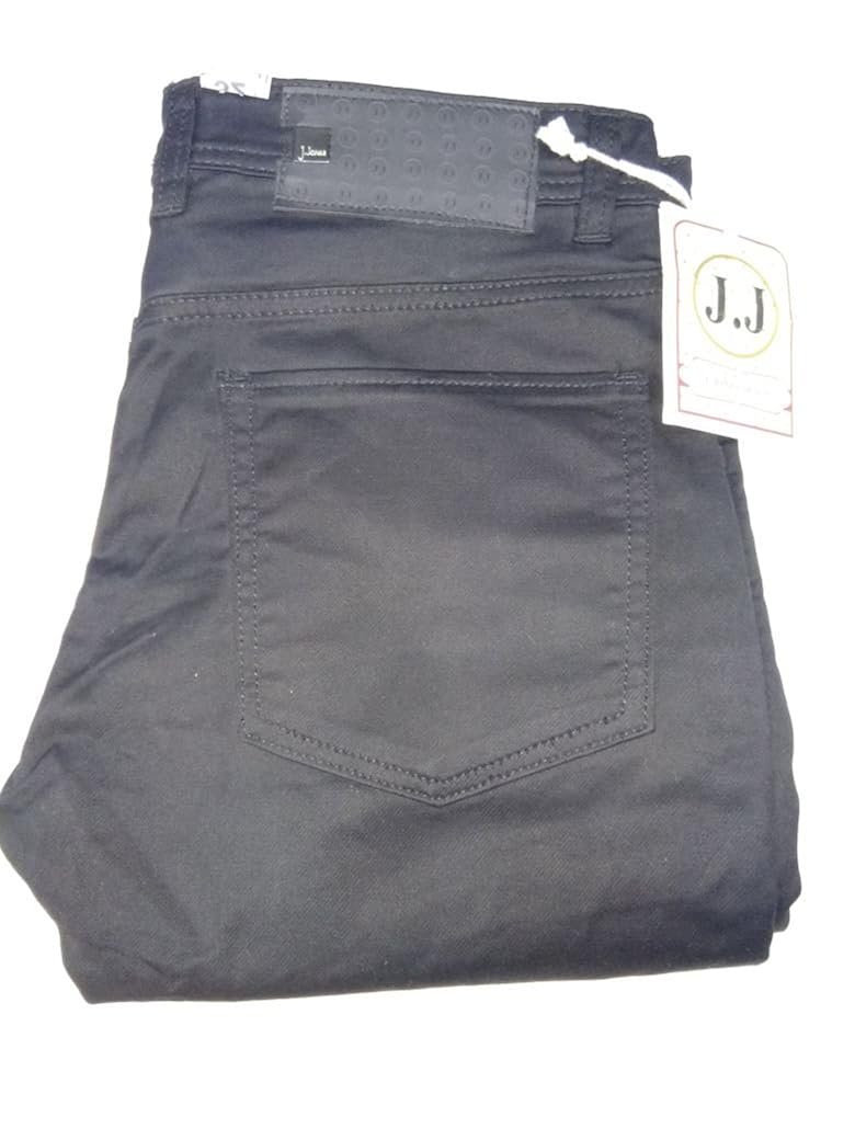 black rough look jeans