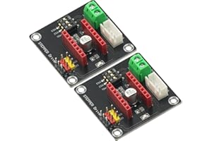GODIYMODULES 2Pcs 42 CH 42 Stepper Motor Driver Expansion Board for DRV8825/A4988 3D Printer Control Shield Module