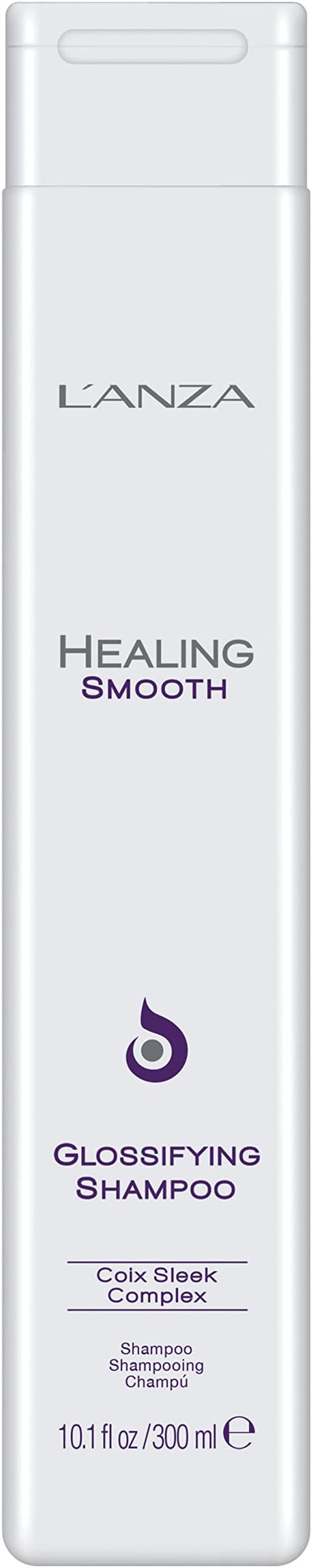 L'ANZA Healing Smooth Glossifying Shampoo 300ml Keratin Frizz-Free Shine