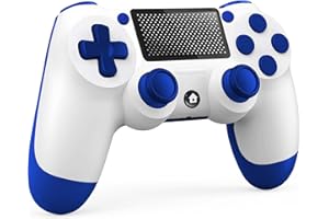 Wireless Controller for PS4, Wireless Joystick for PS4, with Audio Jack, Vibration, Six-Axis Motion Control, Touchpad, Contro