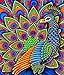 DIY 5D Diamond Painting Kit - Full Drill Peacock Diamond Dotz Kits for Adults - Great Bedroom, Living Room or Home Wall Decor
