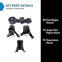 TRQ Engine & Transmission Mount Kit Front Passenger