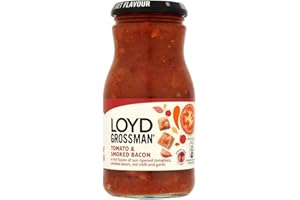 Loyd Grossman Pasta Sauce - Smoky Bacon (350g) - Pack of 2