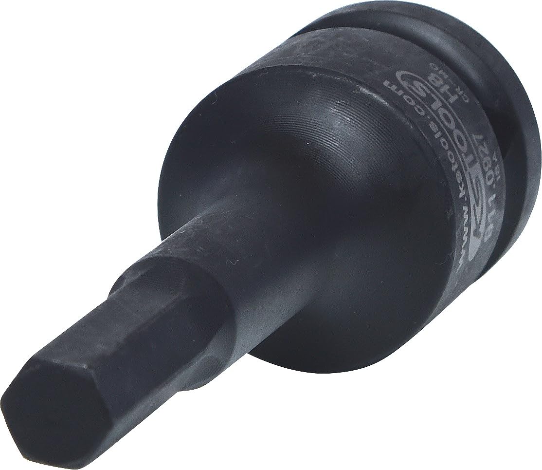 KS Tools 911.0927 1/2-inch 8mm Long Hex Impact Bit Socket