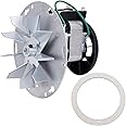 Criditpid Replacement 812-3381 Combustion Blower Motor for Quadra-Fire Classic Bay 1200, Exhaust Blower Fan for Heatilator Eco Choice CAB50, PS35, PS50 Pellet Stoves.(Without Housing)