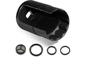 KPALAG 6.0 IPR Valve Socket with Seal kit Injector Pressure Regulator Valve Removal Tool 3/8" Drive Compatible with Ford 6.0L Vehicles F-250 F-350 F-450 E-350 E-450 Super Duty Excursion Replace# 3C3Z9H529A