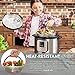 Ecardy 6qt Steamer Basket Compatible with Instant Pot Accessories 6 qt [3qt 8qt available] - Compatible with Instant Pot Steamer Basket 6 quart - Steam Vegetables, Eggs - Fits Most Pressure Cookers