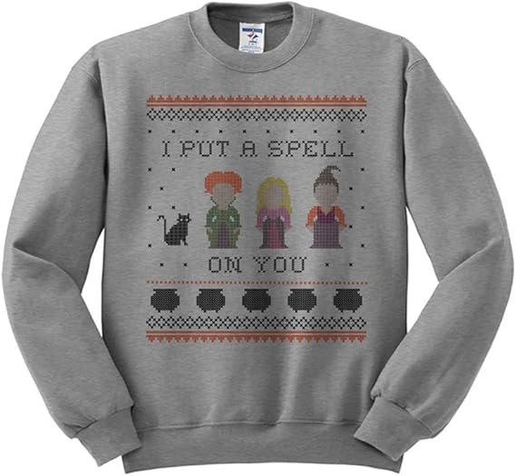 hocus pocus embroidered sweatshirt