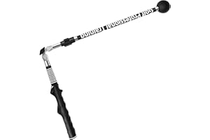 XINRUI Golf Swing Trainer Adjustable, Portable Golf Training Aid to Improve Hinge, Forearm Rotation, Shoulder Turn – Lightweight, Durable Golf Trainer with Ergonomic Grip