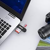 Vanja SD Micro SD Card Reader USB OTG Adapter for SDXC SDHC SD MicroSD UHS-I view 6