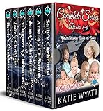 Frontier Christmas Brides and Babies Complete Series (Box Set Complete Series Frontier Christmas Bri by Katie Wyatt