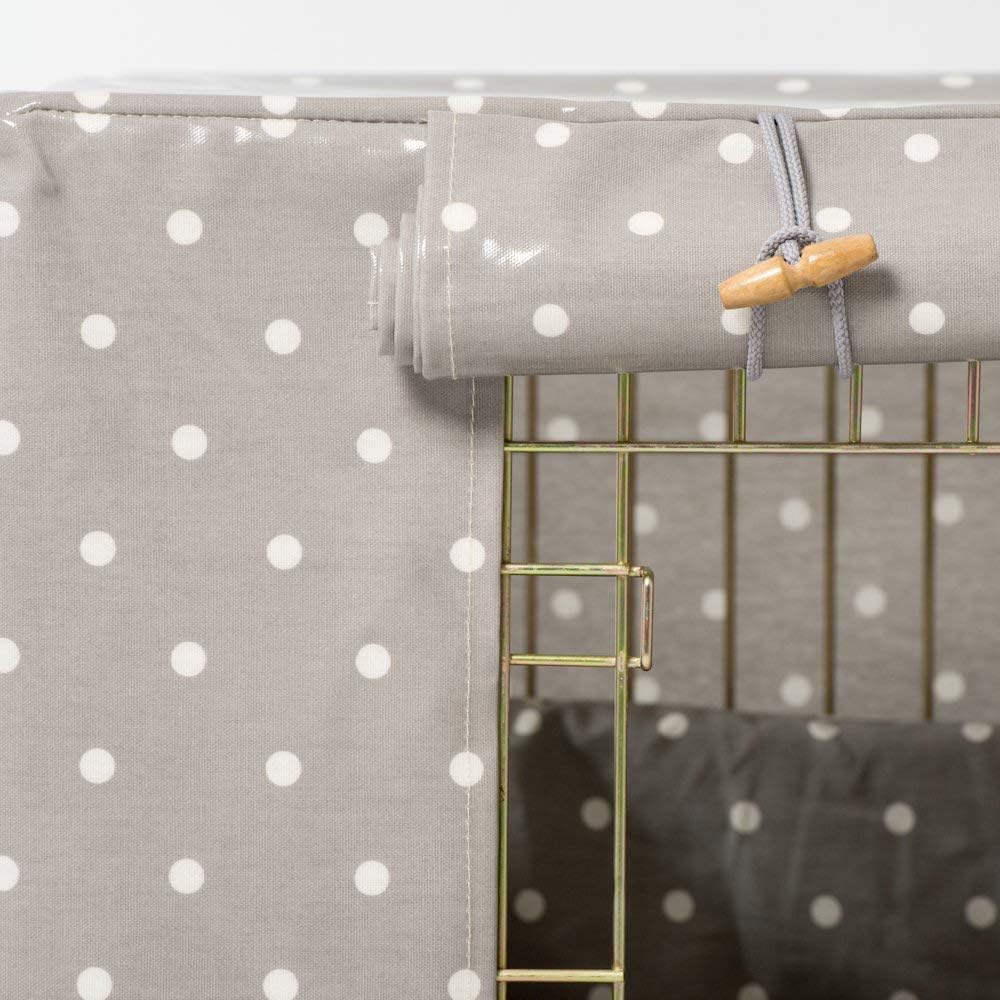 Cohana Astuccio In Tela Cerata Grigio – 15,5 X 9 Cm – Porta Accessori Per Hobby E Creatività - 3