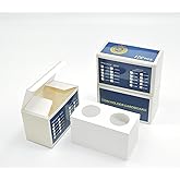 Boen 300Pcs 31.5mm/(1.24 Inch) Coin Flips for Half Dollar, Coin Holders for Colletors The Coin Collection Supplies Coin Cardboard Coin Flips for Coin Collection