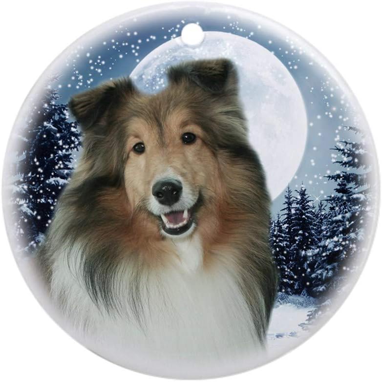 CafePress Shetland Sheepdog Ornament Round Holiday