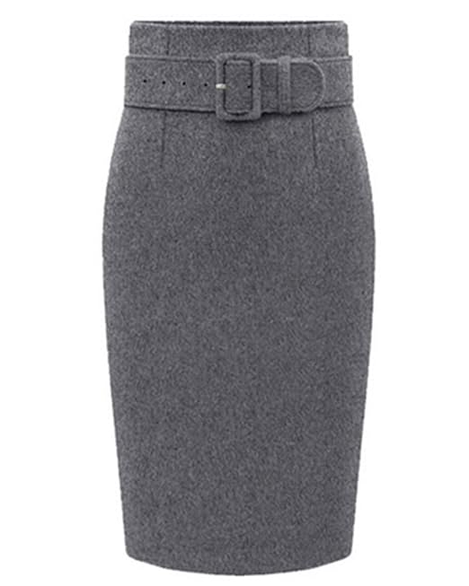 Mid length Skirt grey