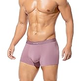 Casey Kevin Men's Trunks Soft Breathable Modal Underwear Seamless Moisture-Wicking Comfort Underpants for Men